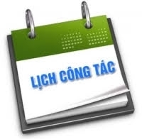 Lịch công tác tháng 01/2025