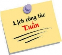 Lịch công tác tuần 10