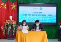Lễ ký kết thỏa thuận hợp tác và hỗ trợ phát triển giáo dục huyện Quế Sơn giai đoạn 2022-2025 và Khánh thành các phòng STEM LAB
