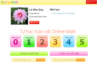 Tự học toán với online math